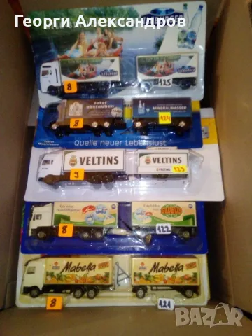 Камиончета в мащаб Н0 1/87, снимка 8 - Колекции - 48209249