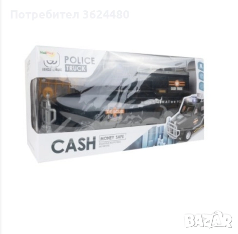 Детска касичка полицейска кола 4609, снимка 8 - Коли, камиони, мотори, писти - 52133661