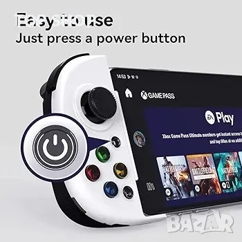 безжичен геймпад, проектиран за Xbox Game Pass Ultimate, Steam Link, GeForce , снимка 3 - Nintendo конзоли - 48737372