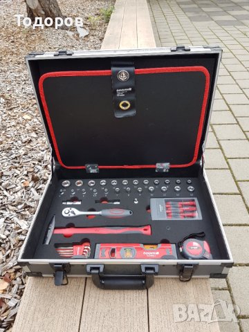 Куфар с инструменти Toom, снимка 2 - Куфари с инструменти - 42292133