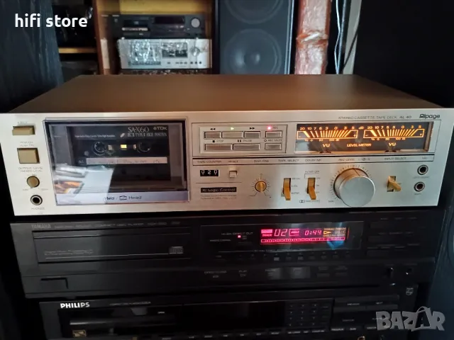 Alpage Stereo Cassette  Deck AL-40, снимка 12 - Декове - 49653765