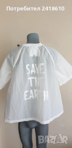 Emporio Armani Italy Womens Size M Oversize НОВО! ОРИГИНАЛ! Дамска Тениска!, снимка 2 - Тениски - 50463142