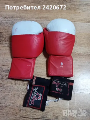 боксови  ръкавици, снимка 4 - Спортна екипировка - 47443773