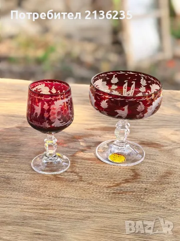 Кристални чаши Egermann Bohemian

, снимка 13 - Сервизи - 55816738