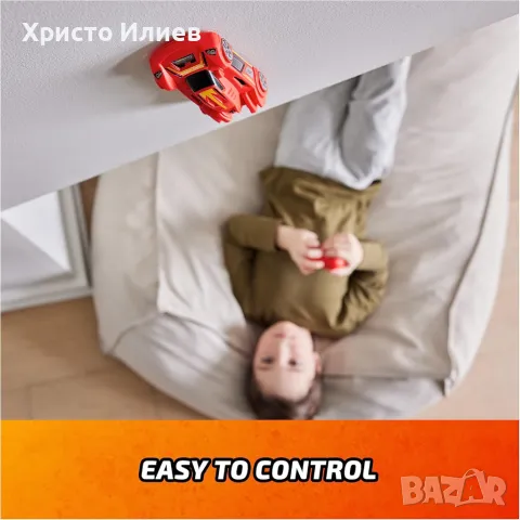 Air Hogs червена кола Нулева гравитация каране по стени, снимка 2 - Коли, камиони, мотори, писти - 47626593