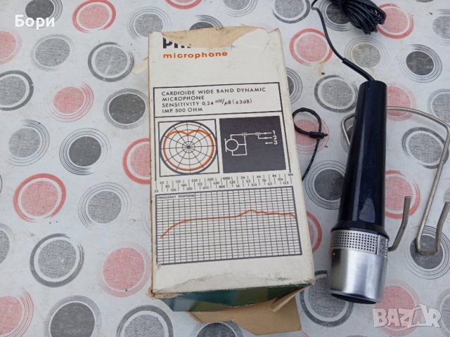 Микрофон PHILIPS N 8302, снимка 5 - Микрофони - 39660153