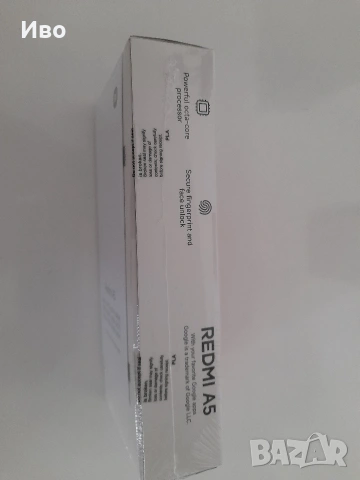 НОВ неразопакован Смартфон Xiaomi Redmi A5, Dual Sim, 64GB, 3GB RAM,2г. гаранция.Промоция 65 евро!, снимка 2 - Xiaomi - 54228346