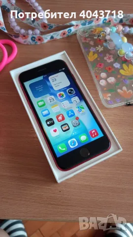iPhone SE 2020 red, снимка 2 - Apple iPhone - 56334056