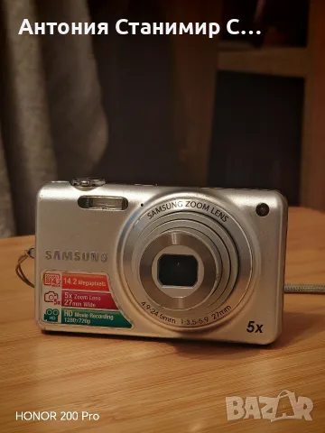 Samsung st65 фотоапарат , снимка 2 - Фотоапарати - 56341680