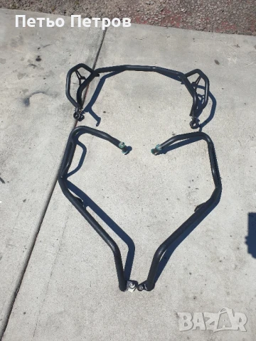 Honda X-ADV 750 степенки и преден ролбар  