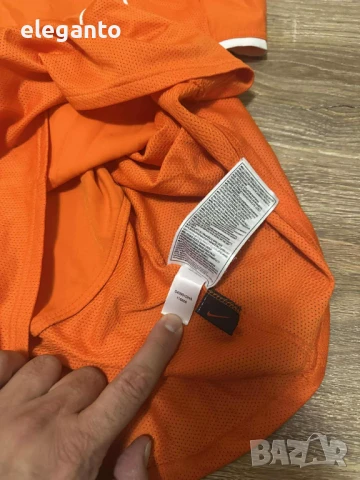 Оригинална футболна фланелка Холандия Nike Netherlands Home 2004/05 Домакинска , L размер , снимка 9 - Тениски - 51206087