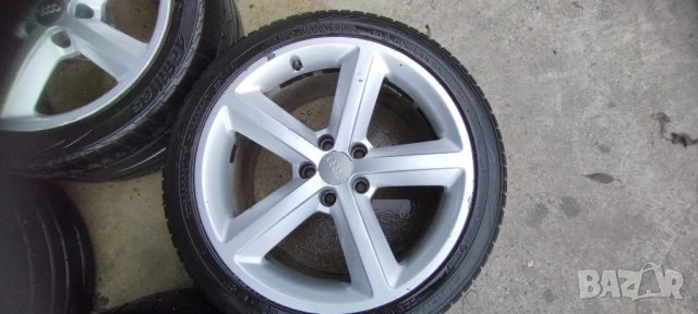 джанти s line 18 цола за audi a4 a5 a6 ЕТ29 С Гуми 245 40 original , снимка 6 - Аксесоари и консумативи - 50726868