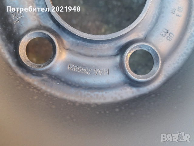 Продава железни джанти за Шкода Фабия,Фолксваген Поло,14 цола, снимка 8 - Гуми и джанти - 52814570