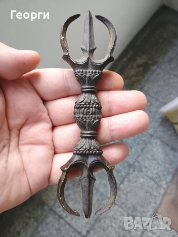 Бронзова ваджра-63, снимка 4 - Колекции - 54254637