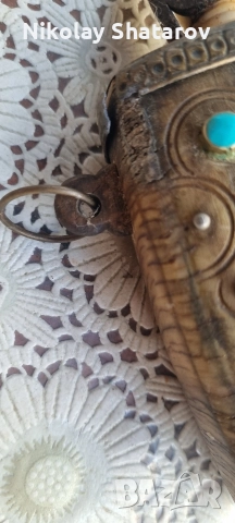 Барутница , снимка 3 - Антикварни и старинни предмети - 52688473