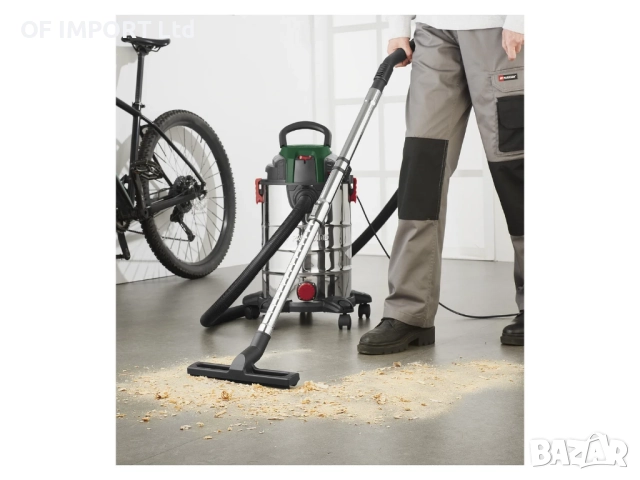 Прахосмукачка за Сухо и Мокро Почистване PARKSIDE 1400W PWD 25 C4 25L, снимка 7 - Прахосмукачки - 51616892