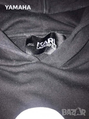 Karl Lagerfeld  Мъжко Горнище  100%  ОРИГИНАЛ , снимка 4 - Спортни дрехи, екипи - 35297662