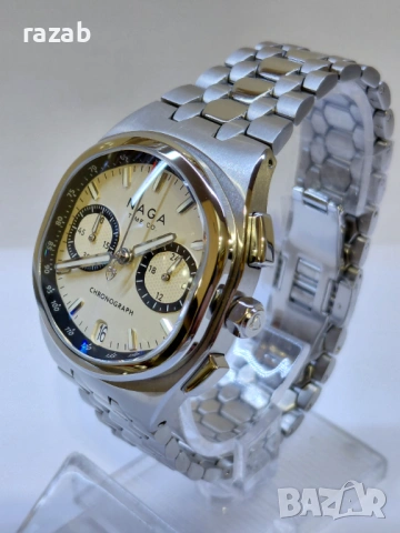 Naga Time Bi-Compax Granturismo Chronograph"DAKAR", снимка 5 - Мъжки - 54045299