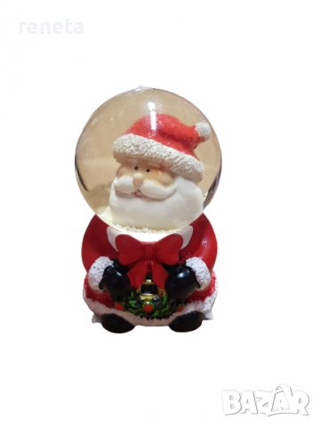 Преспапие Дядо Коледа, Керамика,  Коледно, 8х5 sm., снимка 1 - Коледни подаръци - 39048389