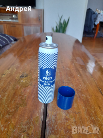 Стар дезодорант Eden, снимка 5 - Други ценни предмети - 44558989