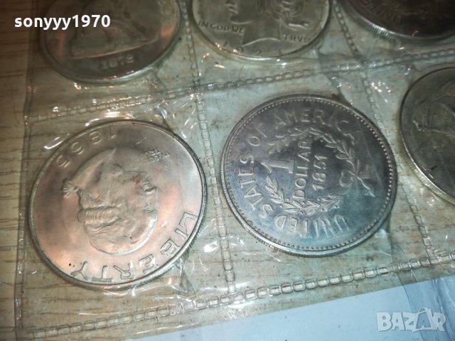 8 монети-долари 2512202317, снимка 2 - Колекции - 31222810