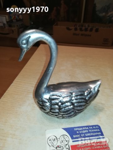 ЛЕБЕД-15Х13Х6СМ-ВНОС ФРАНЦИЯ 0810231114, снимка 6 - Антикварни и старинни предмети - 42479344