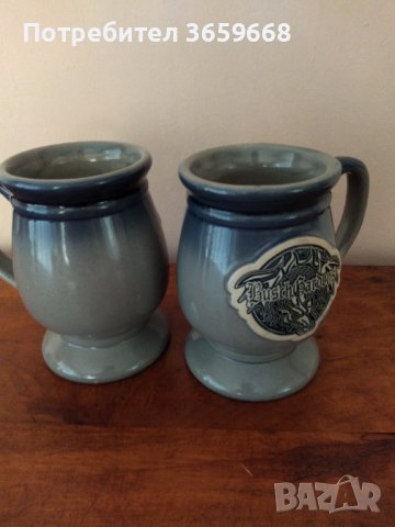2 халби за бира, английски ,Bush gardens, снимка 4 - Чаши - 42118156