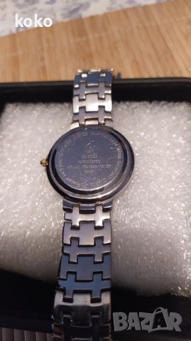 Позлатен часовник Claude Valentini , снимка 3 - Дамски - 38556304