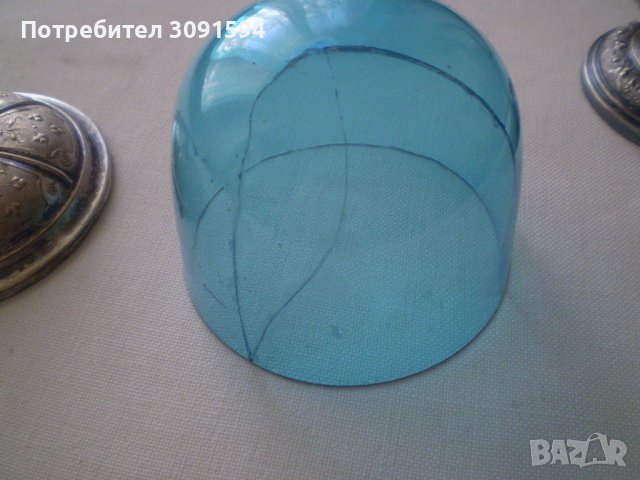 Стара захарница бонбониера  ВМФ Уникат с оригиналното стъкло  wmf, снимка 6 - Антикварни и старинни предмети - 37460864