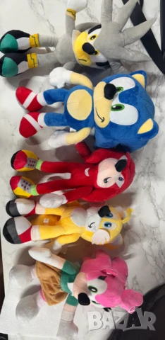 Плюшени герои от Sonic – 26 см емоция и забавление с любимите анимационни