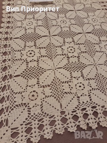 Каре № 44 ръчна изработка, от качествено макраме, снимка 9 - Покривки за маси - 39146126