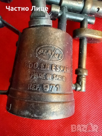 Колекционерска Метална ОСТРИЛКА ,Миниатюра "Газена Горелка", снимка 4 - Антикварни и старинни предмети - 52569579