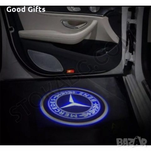 LED logo лого проектор за врати МЕРЦЕДЕС , MERCEDES BENZ светлини за врати