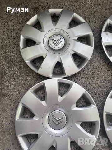 Тасове за citroen 16 цола оригинални, снимка 2 - Аксесоари и консумативи - 54267049