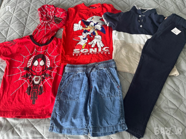 Летни дрехи за момче 110/116