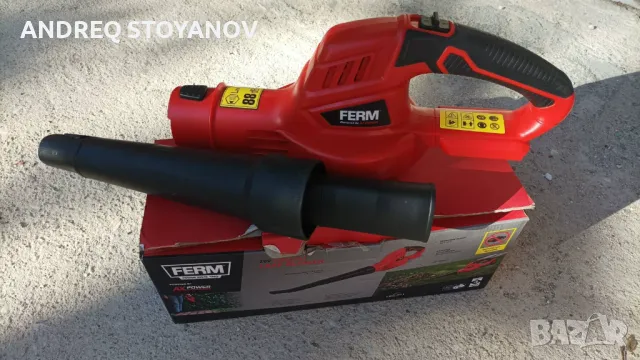 Продавам нова акумулаторна духалка Ferm 20v, снимка 1