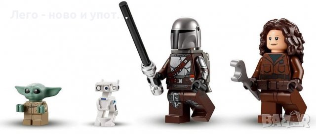 НОВО Lego Star Wars - Изтребител на мандалорианеца (75325), снимка 3 - Конструктори - 39701097