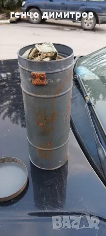 Френски противогаз WW II, снимка 10 - Антикварни и старинни предмети - 48326607