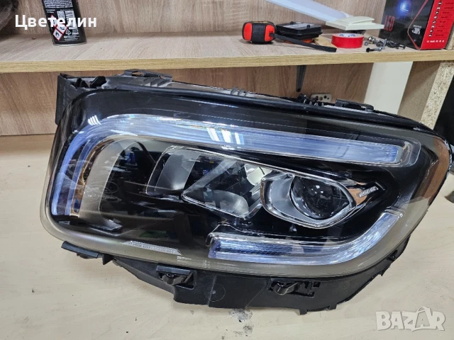 Ляв фар Mercedes GLB lqv far мерцедес ГЛБ, снимка 4 - Части - 50944284