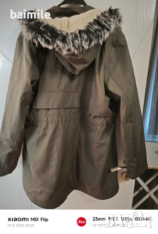 Дамско зимно яке 56 р., снимка 2 - Якета - 52776966