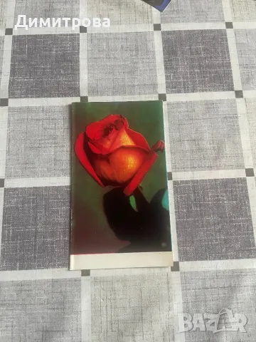 Картички с цветя - двойни и единични, снимка 7 - Ученически пособия, канцеларски материали - 49436124