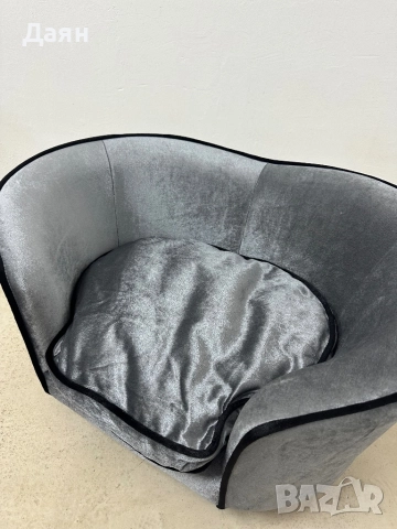 Диван, легло за кучета и котки с мека възглавница, страничен джоб PawHut, снимка 6 - За кучета - 52419945