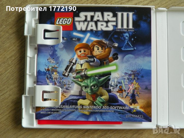 Игра Lego Star Wars III: The Clone Wars - [Nintendo 3DS], снимка 3 - Игри за Nintendo - 42285554