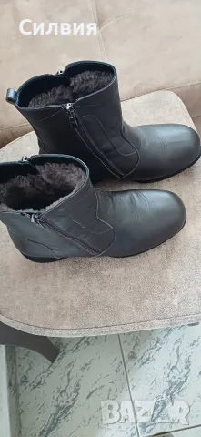 Дамски боти от естествена кожа