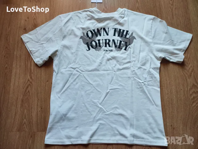 PURE PATH нова мъжка тениска блуза с къс ръкав