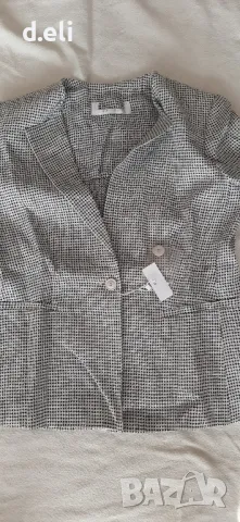 Max Mara. Original Size M 100% Лен, снимка 8 - Сака - 49841328