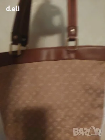 Louis Vuitton Original Винтич чанта от кожа и текстил