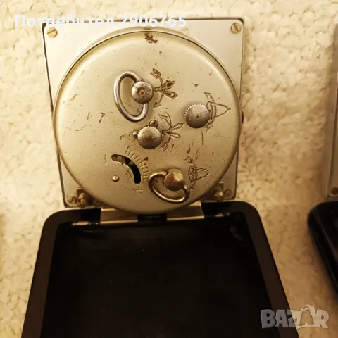 Часовник будилник СЛАВА работещ, снимка 7 - Антикварни и старинни предмети - 49097913