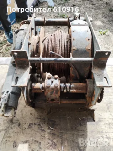 Лебедка от робур, снимка 2 - Индустриална техника - 49680678