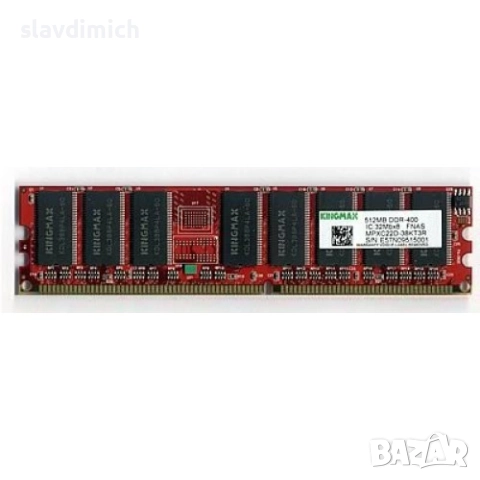 Рам Ram памет за компютър Kingmax mpxc22d-38kt3r 512MB DDR 400 Mhz 